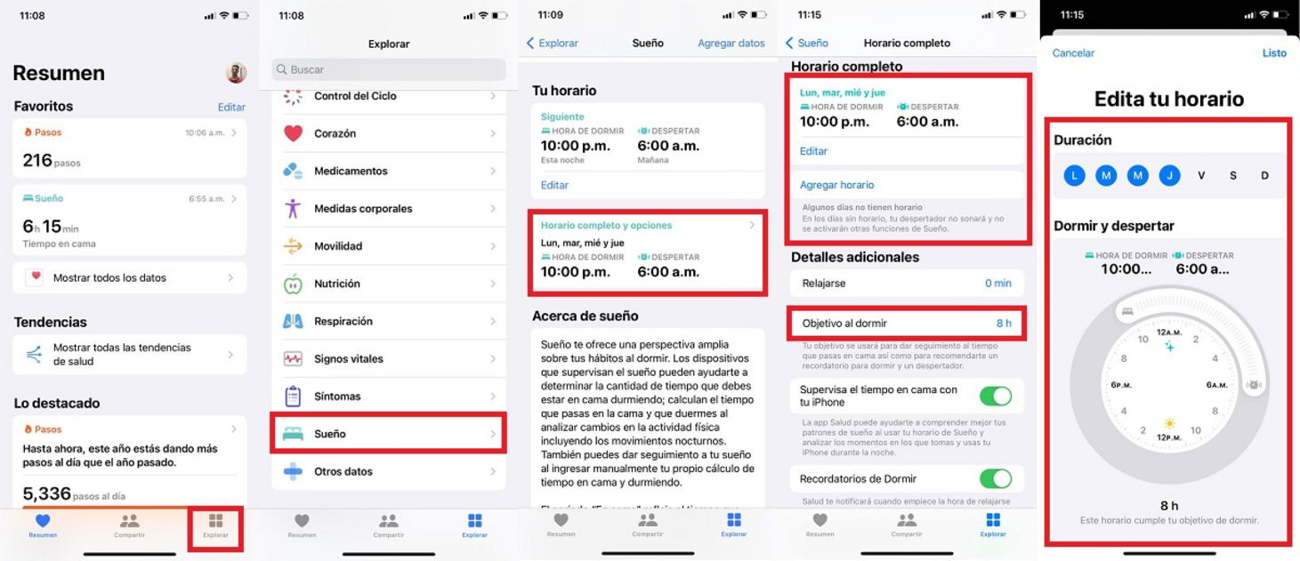 Control sleep from your iPhone step by step